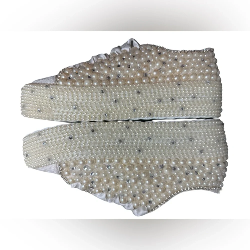 Stilo Cream Textured Espadrilles with Shimmery Finish|Made in Turkey.